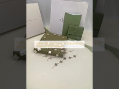 5 χρυσό βραχιόλι μοτίβων 18K ΕΝΑΝΤΊΟΝ του εκλεκτής ποιότητας Alhambra βραχιολιού διαμαντιών VCA