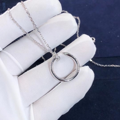 Cartier Juste Un Clou Necklace Real VS Diamonds 18K Gold Necklace