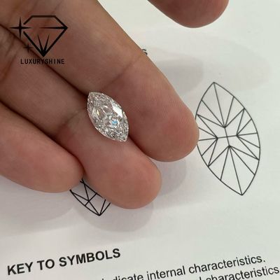 Lab Grown Marquise Diamond VVS-VS D-F Color IGI Certified