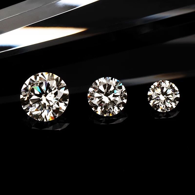 Ποιότητα LuxuryShine VS2 Στρογγυλό Σχήμα Εργαστηριακό Διαμάντι 1CT 2CT 3CT 4CT 5CT D-F Χρώμα λευκό διαμάντι Με Πιστοποιητικό IGI εργοστάσιο