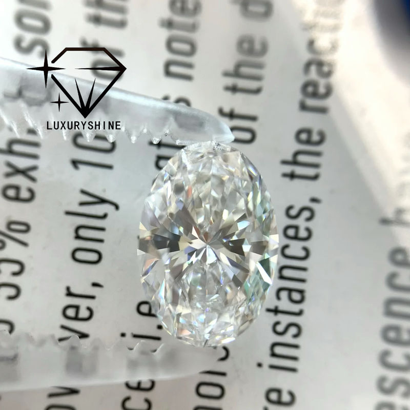 Ποιότητα LuxuryShine 0.1-10CT VS2 Εργαστηριακά καλλιεργημένο διαμάντι D-F Χρώμα Λευκό οβάλ Εξαιρετική κοπή Με Πιστοποιητικό IGI εργοστάσιο