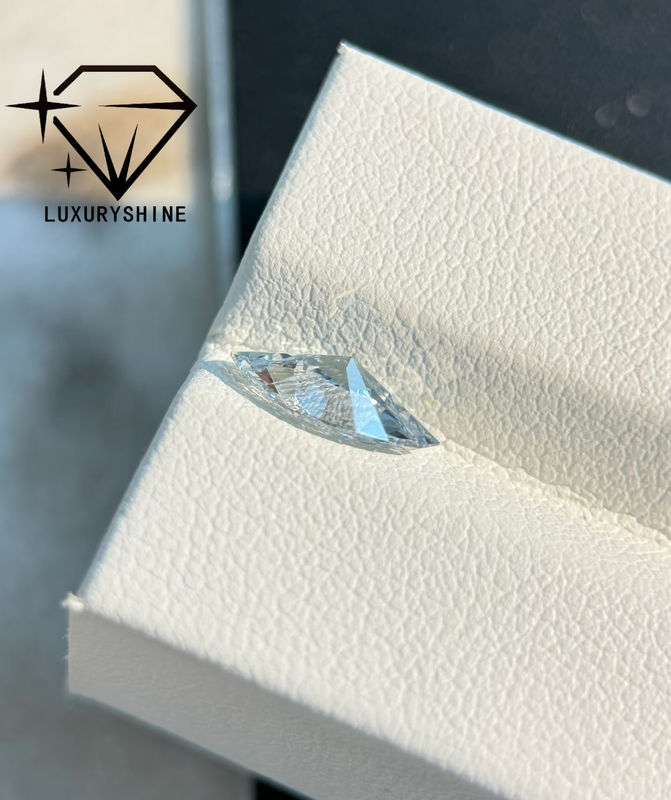 Ποιότητα LuxuryShine VVS2 Σχήματος Μαρκήζας 0.3-15ct Διαμάντι Εργαστηρίου D-F Χρώμα 3EX Κοπής με Πιστοποιητικό IGI Πραγματικό Διαμάντι εργοστάσιο