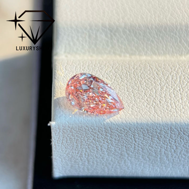 Ποιότητα LuxuryShine 1-15CT Φανταστικό ροζ πεύκο κόψιμο Εργαστήριο Μεγαλωμένο Διαμάντι VVS-VS Χαλαρά Διαμάντια & Γάμα κοσμήματα & εξατομικευμένα κοσμήματα εργοστάσιο