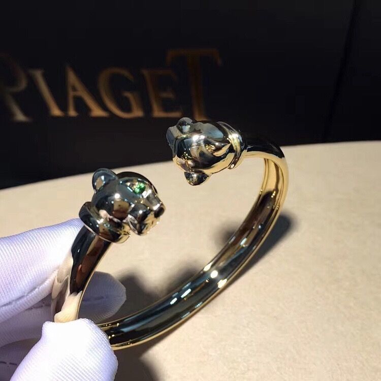 Ποιότητα Onyx 18K χρυσοί βραχιολιών γρανάτες Tsavorite κοσμήματος πολυτέλειας χρυσοί με το διαμάντι εργοστάσιο