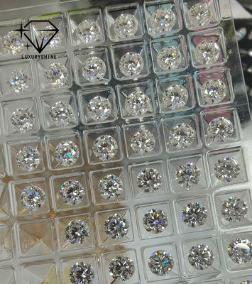Ποιότητα LuxuryShine VS1 Διαμάντι Εργαστηρίου 1ct 2ct 3ct 4ct 5ct Στρογγυλό Κόψιμο Λευκό Εξαιρετικό Κόψιμο Πιστοποιημένο από IGI εργοστάσιο