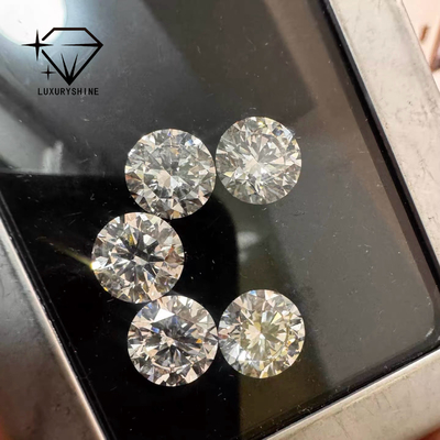 LuxuryShine 100% Πραγματικά Διαμάντια VVS1 Λευκό Στρογγυλό Σχήμα Εξαιρετικής Κοπής Διαμάντια που Καλλιεργήθηκαν σε Εργαστήριο Με Πιστοποιητικό IGI