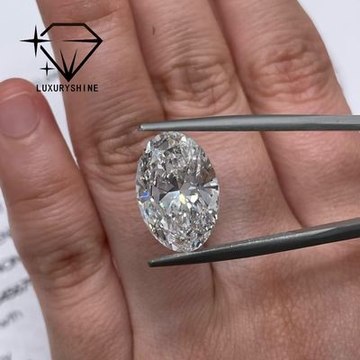 Ποιότητα LuxuryShine 0.1-10CT VVS2 Εργαστηριακά καλλιεργημένο διαμάντι D-F Χρώμα Λευκό Οβάλ Εξαιρετική κοπή με πιστοποιητικό IGI 3EX Κοπτόμενες πέτρες από την LuxuryShine εργοστάσιο
