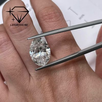 Ποιότητα LuxuryShine 0.1-10CT VVS2 Εργαστηριακά καλλιεργημένο διαμάντι D-F Χρώμα Λευκό Οβάλ Εξαιρετική κοπή με πιστοποιητικό IGI 3EX Κοπτόμενες πέτρες από την LuxuryShine εργοστάσιο