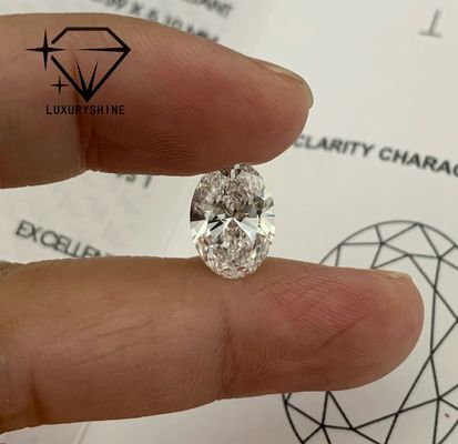 Ποιότητα LuxuryShine Εξαιρετικό Εργαστήριο Κοπής Μεγάλωτο Διαμάντι D-F Χρώμα Λευκό Οβάλ 0.1-10CT VS1 με Πιστοποιητικό IGI 3EX Κομμένα Λίθοι εργοστάσιο