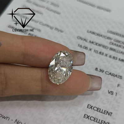 Ποιότητα LuxuryShine Εξαιρετικό Εργαστήριο Κοπής Μεγάλωτο Διαμάντι D-F Χρώμα Λευκό Οβάλ 0.1-10CT VS1 με Πιστοποιητικό IGI 3EX Κομμένα Λίθοι εργοστάσιο