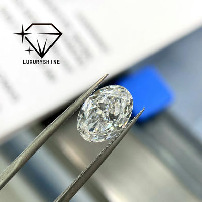 Ποιότητα LuxuryShine 0.1-10CT VS2 Εργαστηριακά καλλιεργημένο διαμάντι D-F Χρώμα Λευκό οβάλ Εξαιρετική κοπή Με Πιστοποιητικό IGI εργοστάσιο