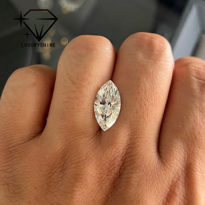 Ποιότητα LuxuryShine VVS2 Σχήματος Μαρκήζας 0.3-15ct Διαμάντι Εργαστηρίου D-F Χρώμα 3EX Κοπής με Πιστοποιητικό IGI Πραγματικό Διαμάντι εργοστάσιο