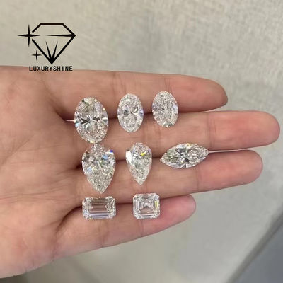 Ποιότητα LuxuryShine VVS-VS Διαμάντι σχήματος Asscher εργαστηρίου 0.1-10CT D-F Color λευκό διαμάντι με πιστοποιητικό IGI 3EX Cut Stones εργοστάσιο