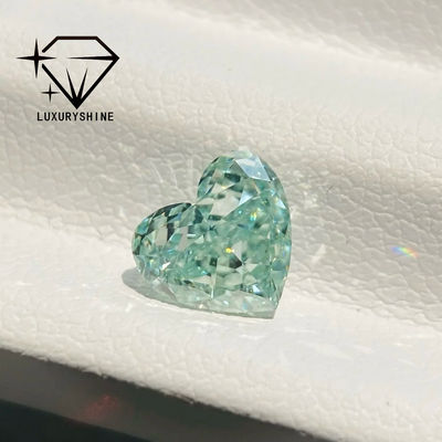 Ποιότητα LuxuryShine Ροζ / Κίτρινο / Πράσινο Εργαστήριο Κόψιμο Καρδιάς Μεγαλωμένο Διαμάντι VVS-VS Αληθινά Διαμάντια & Γάμα Κοσμήματα & Προσαρμοσμένα Κοσμήματα εργοστάσιο