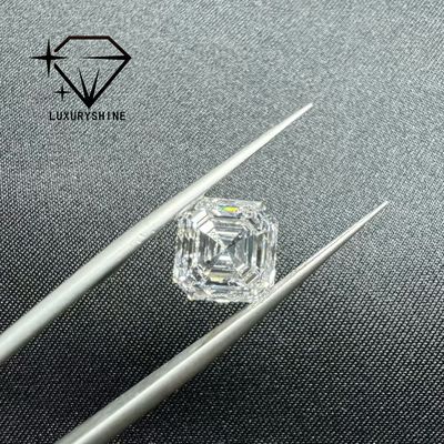 Ποιότητα LuxuryShine VVS-VS 0.1-10CT Asscher Shape Lab Μεγαλωμένο Διαμάντι D-F Χρώμα λευκό διαμάντι Με Πιστοποιητικό IGI 3EX Σκοπή πέτρες εργοστάσιο