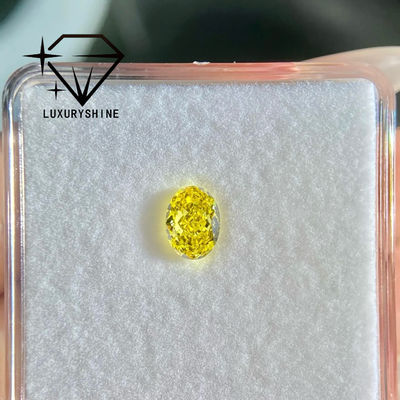 Ποιότητα LuxuryShine VVS-VS Fancy Yellow/Light Yellow/Fancy Intense/Vivid Yellow Διαμάντι Εργαστηρίου 1CT 2CT 3CT 4CT 5CT Οβάλ Εξαιρετικής Κοπής Με Πιστοποιητικό & Προσαρμοσμένα κοσμήματα εργοστάσιο