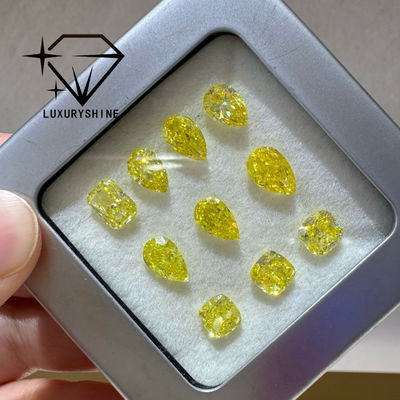 Ποιότητα LuxuryShine VVS-VS Fancy Yellow/Light Yellow/Fancy Intense/Vivid Yellow Διαμάντι Εργαστηρίου 1CT 2CT 3CT 4CT 5CT Οβάλ Εξαιρετικής Κοπής Με Πιστοποιητικό & Προσαρμοσμένα κοσμήματα εργοστάσιο