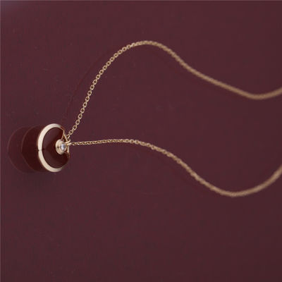 Ποιότητα Πρότυπο κίτρινο Gold Amulette de Necklace With διαμάντι λάού λάζουλι λάπις λάζουλι Xs εργοστάσιο