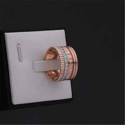 Πραγματικό 18 Karat Gold Diamond Quatre μεγάλο δαχτυλίδι REF JRG02484 Radiant πολυτέλειας χρυσό κοσμήματος εκδόσεων